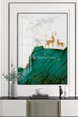 File gốc File tranh hiện đại pha lê gương KF102395 (PSD/TIFF) độ phân giải cao