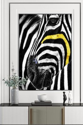 File gốc File tranh hiện đại pha lê gương KF102401 (in ấn) màu sắc trung thực