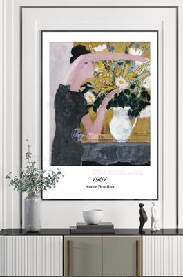 File tranh File tranh hiện đại pha lê gương KF102411 (bản gốc) in lụa 5D