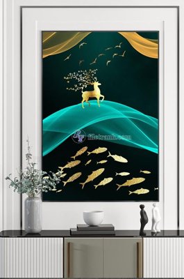 Mua file gốc File tranh hiện đại pha lê gương KF102479 (chất lượng) tại Filetranh.com