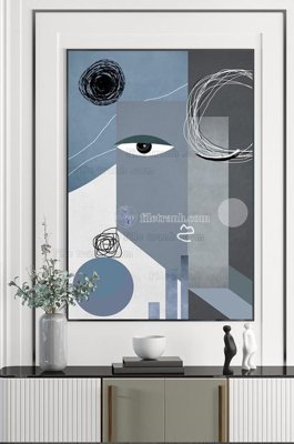 File gốc in ấn File tranh hiện đại pha lê gương KF102496 (sẵn sàng tải về)