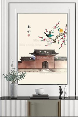 File tranh File tranh hiện đại pha lê gương KF102554 (gốc) chủ đề tĩnh vật