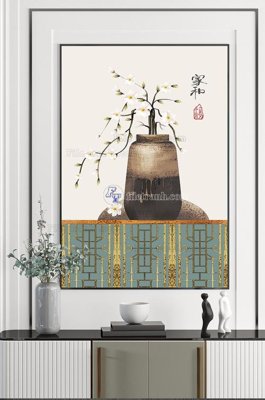 File tranh File tranh hiện đại pha lê gương KF102561 (bản gốc) in canvas