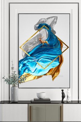 File PSD File tranh hiện đại pha lê gương KF102601 (gốc) cho in quảng cáo