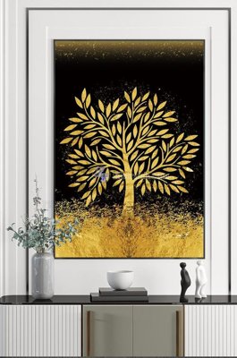 Download file gốc File tranh hiện đại pha lê gương KF102607 (in lụa) tranh 3D