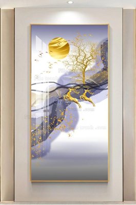 Download file gốc File tranh hiện đại pha lê gương KF102636 (dùng cho in ấn)