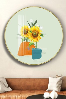 File PSD File tranh hiện đại pha lê gương KF102676 (bản gốc) độ phân giải cao