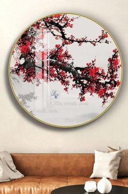 File ảnh File tranh hiện đại pha lê gương KF102686 (gốc) in quảng cáo ngoài trời