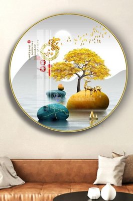 File tranh File tranh hiện đại pha lê gương KF102700 (ảnh gốc) độc quyền