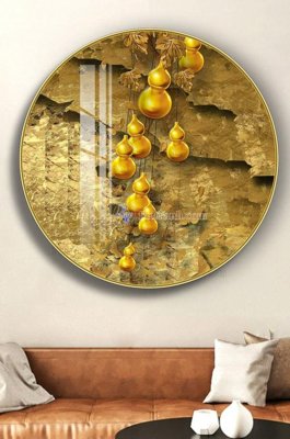 File in lụa File tranh hiện đại pha lê gương KF102703 (hoa văn) File tranh hiện đại pha lê gương KF102703