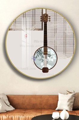 File gốc File tranh hiện đại pha lê gương KF102728 (in lụa) cao cấp