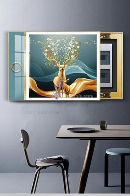 Download file gốc File tranh hiện đại pha lê gương KF102882 (in mica) logo