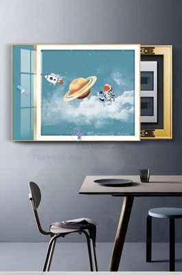 File ảnh File tranh hiện đại pha lê gương KF102895 (gốc) in biển hiệu