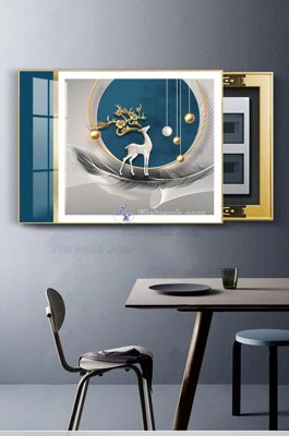 File gốc File tranh hiện đại pha lê gương KF102912 (cho in ấn) từ Filetranh.com