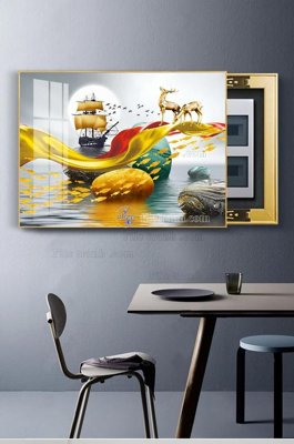 Tải về file gốc File tranh hiện đại pha lê gương KF102913 (dùng cho in quảng cáo)