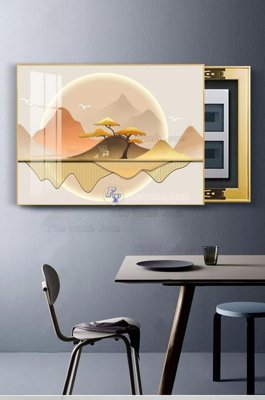 File tranh gốc File tranh hiện đại pha lê gương KF102925 (bản đẹp) độc quyền