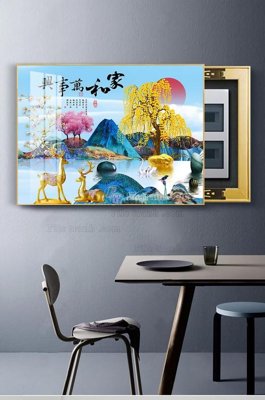 Tải file gốc File tranh hiện đại pha lê gương KF102949 (in bạt) quảng cáo