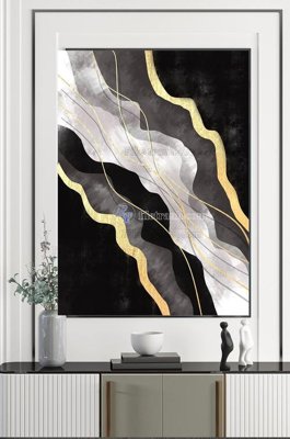 File in ấn File tranh hiện đại pha lê gương KF102996 (bản gốc) từ file gốc