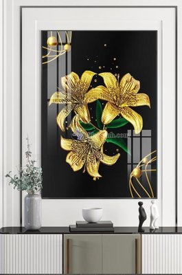 File tranh File tranh hiện đại pha lê gương KF102999 (ảnh gốc) chi tiết rõ ràng