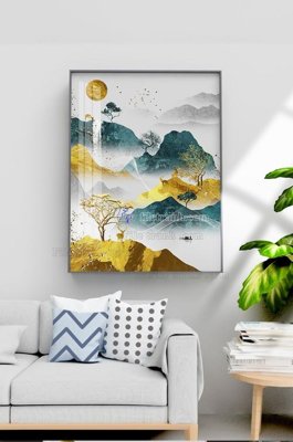 File ảnh File tranh hiện đại pha lê gương KF103026 (gốc) in Hiflex