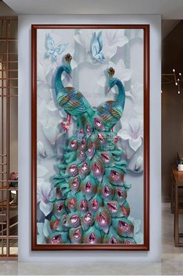 Tải file File tranh hiện đại pha lê gương KF103041 (gốc) làm file thiết kế