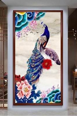 Tải file File tranh hiện đại pha lê gương KF103050 (gốc) làm file quảng cáo