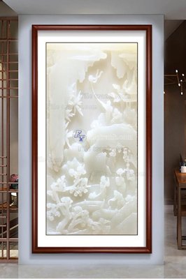 File tranh File tranh hiện đại pha lê gương KF103054 (bản gốc) in lụa 5D