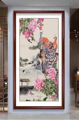 Tải file gốc in lụa File tranh hiện đại pha lê gương KF103069 siêu nét