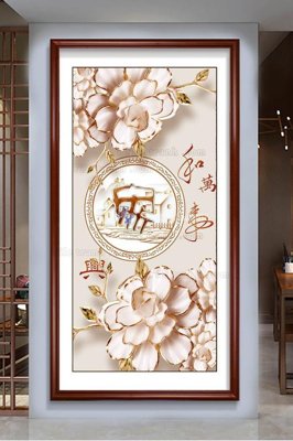 File gốc File tranh hiện đại pha lê gương KF103086 (in ấn) màu sắc trung thực