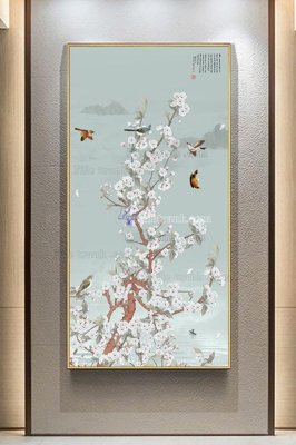 File in ấn File tranh hiện đại pha lê gương KF103098 (bản gốc) cao cấp