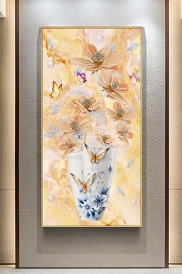 File in lụa File tranh hiện đại pha lê gương KF103104 (tân cổ điển) File tranh hiện đại pha lê gương KF103104