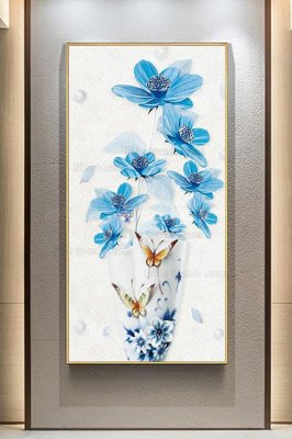 File ảnh File tranh hiện đại pha lê gương KF103112 (gốc) in decal dán tường