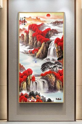 Tải file File tranh hiện đại pha lê gương KF103160 (gốc) làm tranh treo tường