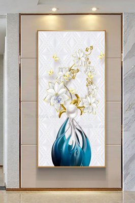 File in mica File tranh hiện đại pha lê gương KF103180 (bản gốc) sắc sảo