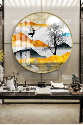 Tệp tin gốc File tranh hiện đại pha lê gương KF103246 (dùng cho in ấn) chuyên nghiệp