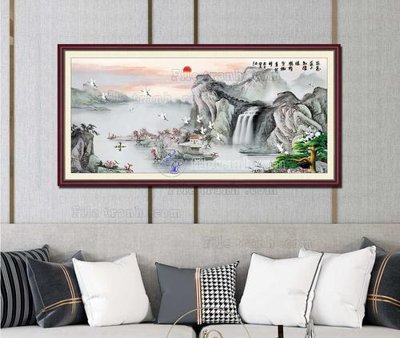 Hình ảnh gốc File tranh hiện đại pha lê gương KF103281 (để in khổ lớn)