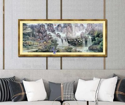 File gốc in mica File tranh hiện đại pha lê gương KF103294 chất lượng