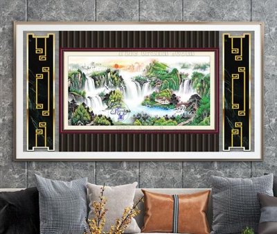 File tranh gốc File tranh hiện đại pha lê gương KF103410 (bản quyền) độc đáo