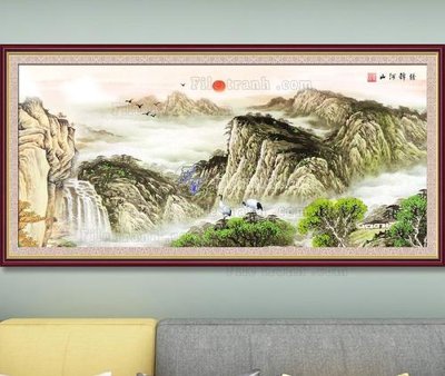 Tải file gốc in lụa File tranh hiện đại pha lê gương KF103424 siêu nét