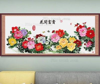 File tranh File tranh hiện đại pha lê gương KF103425 (ảnh gốc) in trần 3D