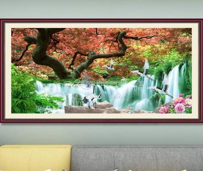 Tải file File tranh hiện đại pha lê gương KF103430 (gốc) in tranh tráng gương