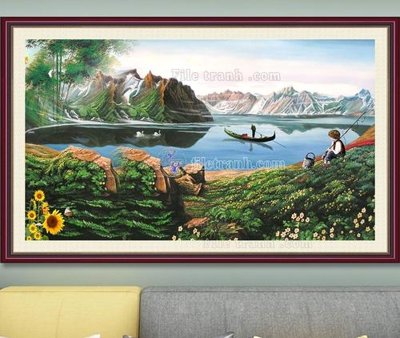 File PSD in ấn File tranh hiện đại pha lê gương KF103440 (chất lượng cao)