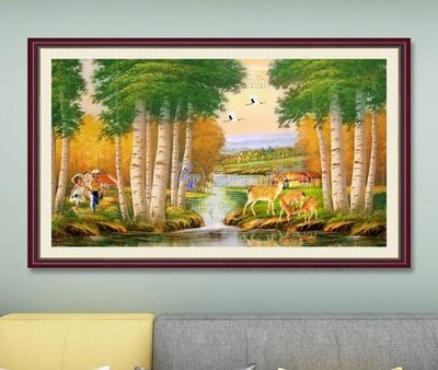 File gốc File tranh hiện đại pha lê gương KF103454 (trang trí) phòng làm việc