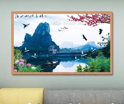 Download file File tranh hiện đại pha lê gương KF103551 (chuẩn in) chất lượng cao