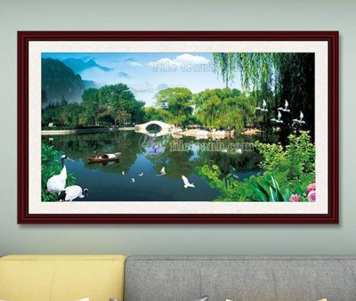 File in mica File tranh hiện đại pha lê gương KF103580 (ảnh gốc) đẹp