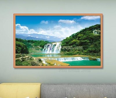 File tranh File tranh hiện đại pha lê gương KF103627 (gốc) chủ đề động vật