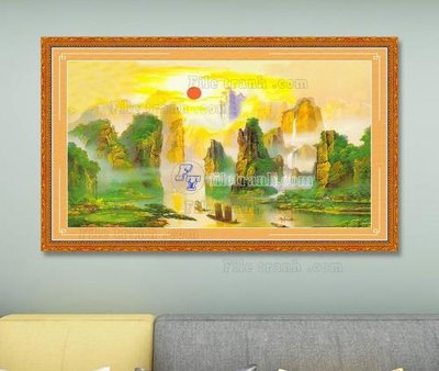 Tệp tin gốc File tranh hiện đại pha lê gương KF103637 (dùng cho in) File tranh hiện đại pha lê gương KF103637