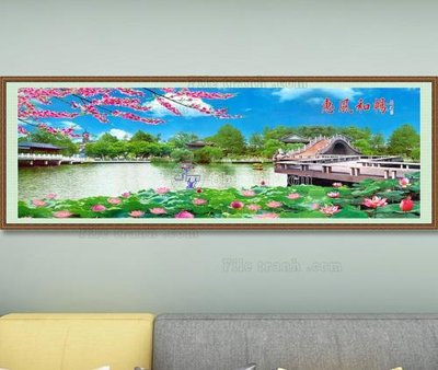 Tải file File tranh hiện đại pha lê gương KF103651 (gốc) in ấn chất lượng