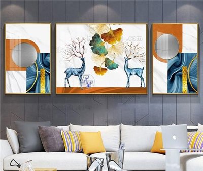 File in mica File tranh hiện đại pha lê gương KF103733 (ảnh gốc) đẹp