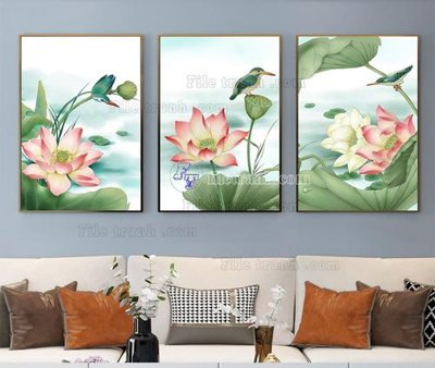 Tải file File tranh hiện đại pha lê gương KF103816 (ảnh gốc) in tranh kính